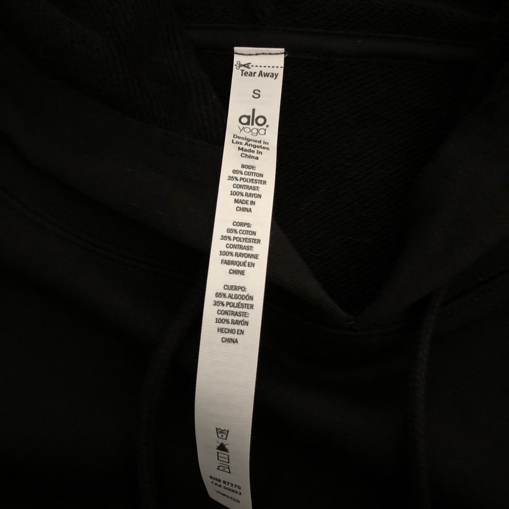 ALO box hoodie - NWOT - Picture 5 of 5